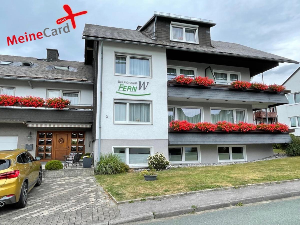 Die Landpension Fernw Willingen  Exteriör bild